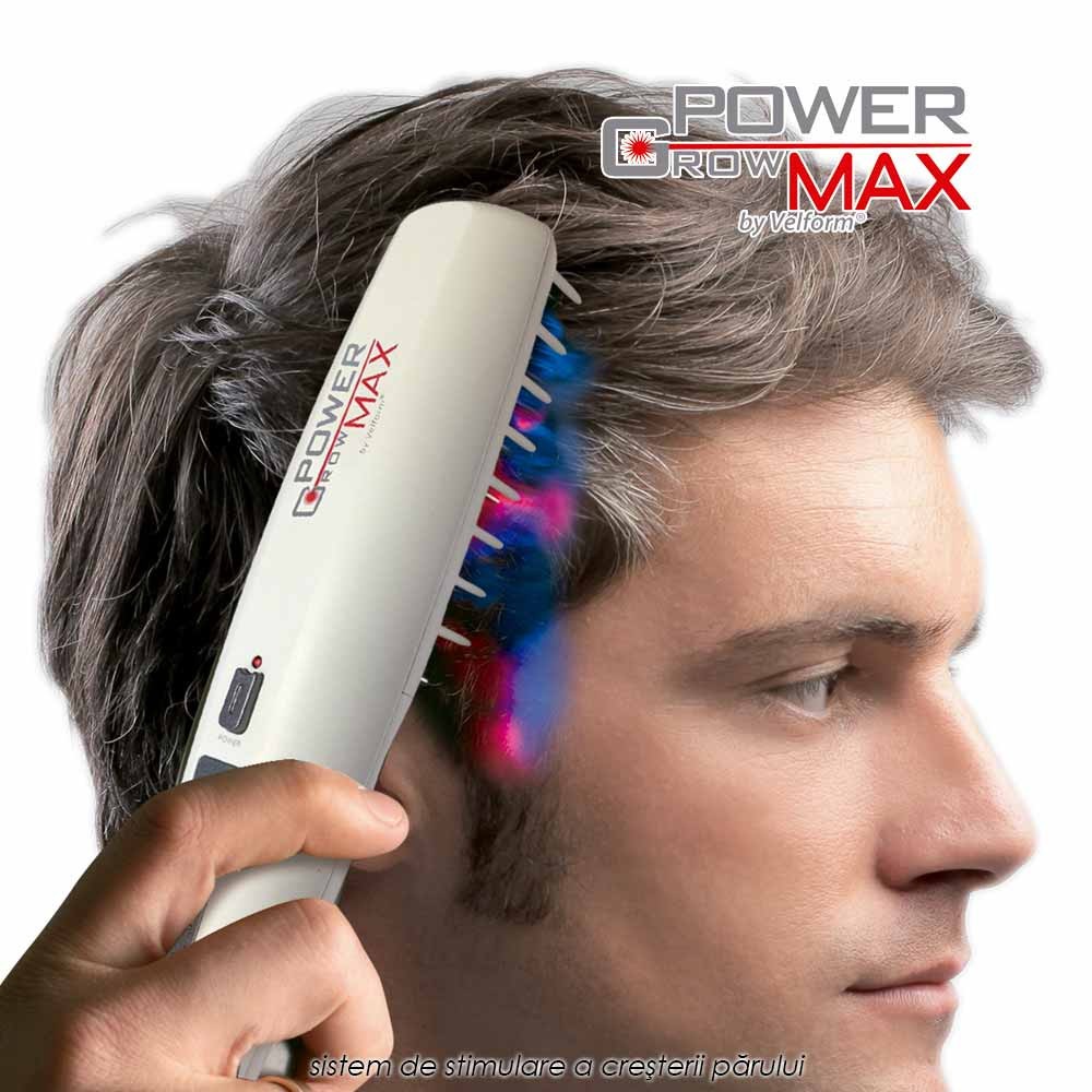 Power Grow Max - sistem de stimulare a cresterii parului, cu rezultate dovedite clinic