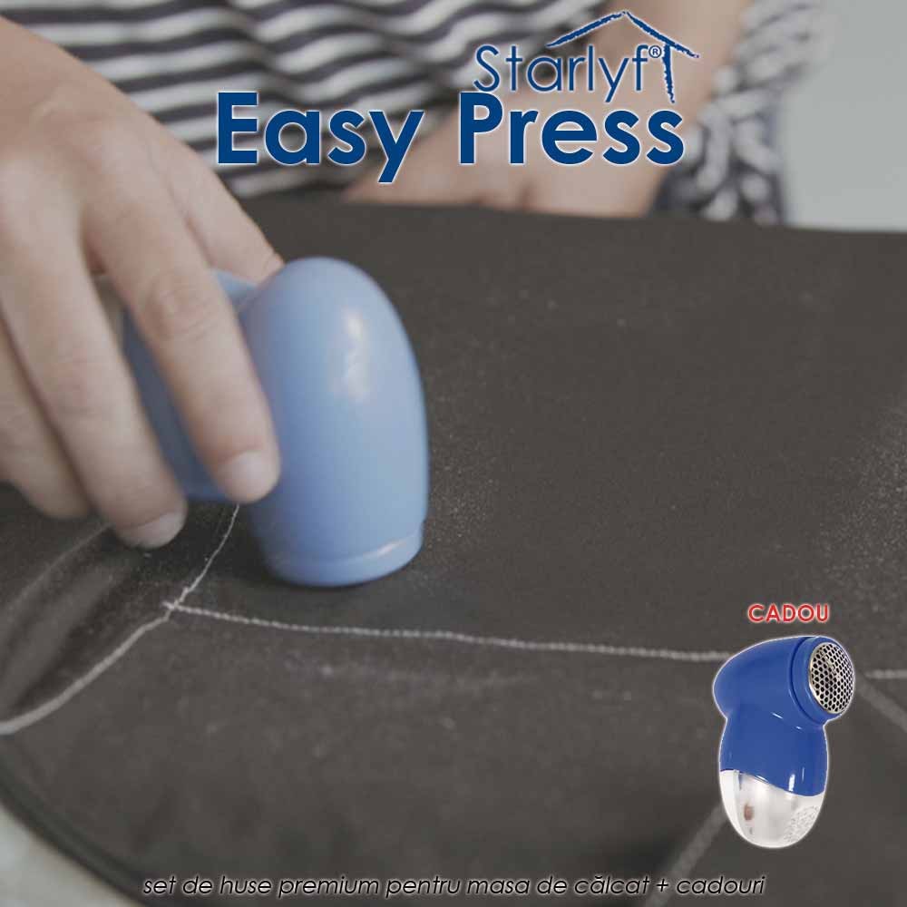 Starlyf Easy Press - set de huse pentru masa de calcat ce permit calcatul pe ambele parti, in acelasi timp