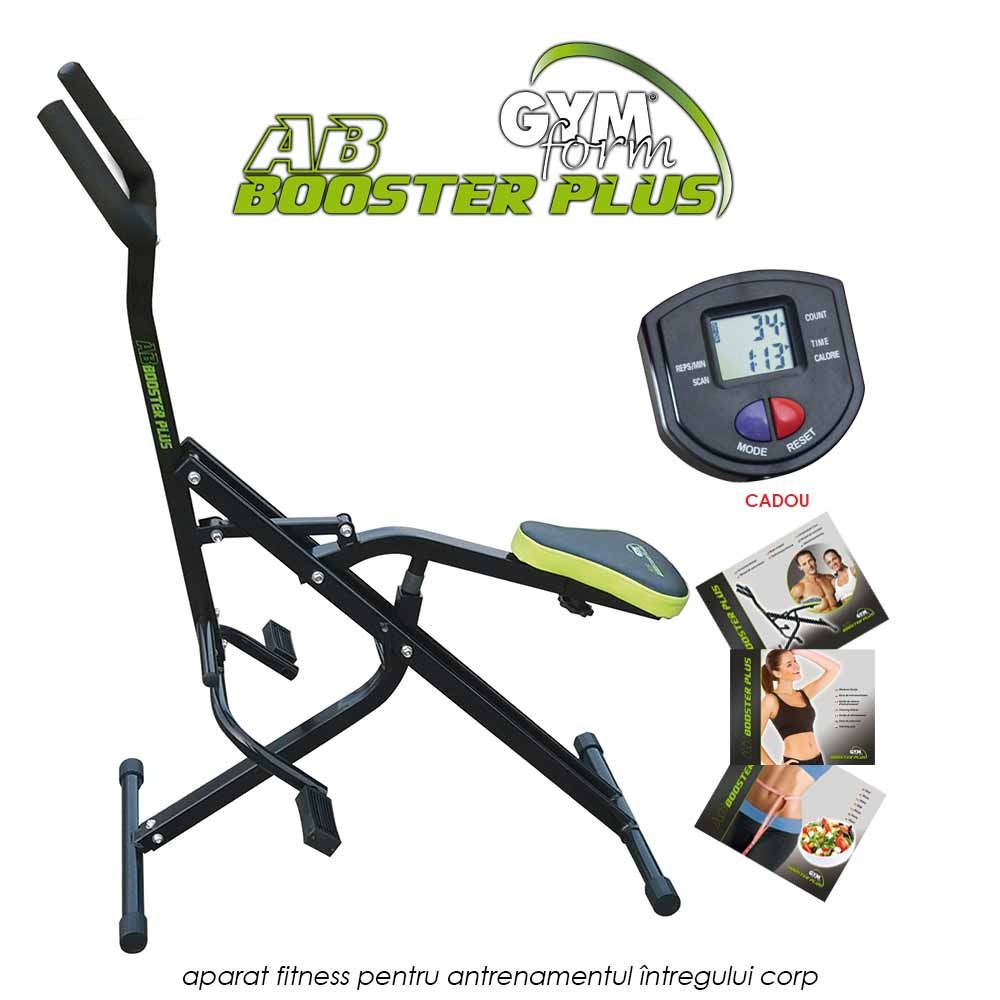 Gymform AB Booster Plus - aparat fitness pentru antrenamentul intregului corp