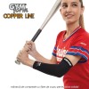 Pachet PROMO: 2 Gymform Copper Line pentru glezna + 1 maneca pentru cot