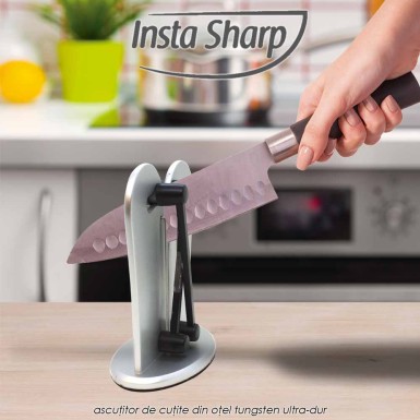 Starlyf Insta Sharp - ascutitor de cutite din otel tungsten ultra-dur Starlyf Insta Sharp - ascutitor de cutite din otel tungsten ultra-dur