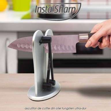 Starlyf Insta Sharp - ascutitor de cutite din otel tungsten ultra-dur Starlyf Insta Sharp - ascutitor de cutite din otel tungsten ultra-dur