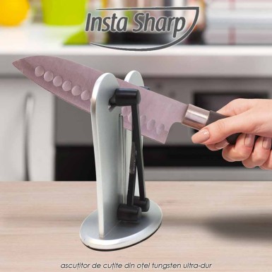 Starlyf Insta Sharp - ascutitor de cutite din otel tungsten ultra-dur Starlyf Insta Sharp - ascutitor de cutite din otel tungsten ultra-dur