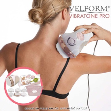 Velform Vibratone Pro - aparat de masaj electric anticelulita, reduce grasimea, sculpteaza si tonifiaza corpul Velform Vibratone Pro - aparat de masaj electric anticelulita, reduce grasimea, sculpteaza si tonifiaza corpul