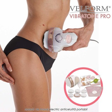 Velform Vibratone Pro - aparat de masaj electric anticelulita, reduce grasimea, sculpteaza si tonifiaza corpul Velform Vibratone Pro - aparat de masaj electric anticelulita, reduce grasimea, sculpteaza si tonifiaza corpul