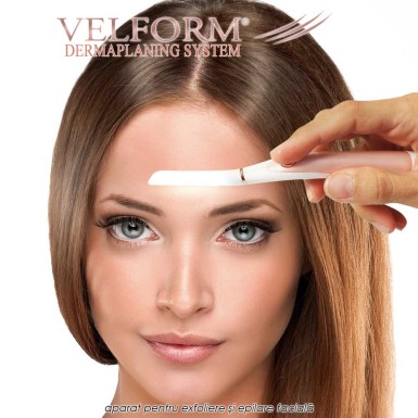 Velform Dermaplaning System - aparat pentru exfoliere si epilare faciala Velform Dermaplaning System - aparat pentru exfoliere si epilare faciala