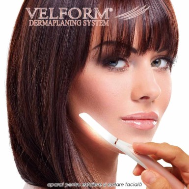 Velform Dermaplaning System - aparat pentru exfoliere si epilare faciala Velform Dermaplaning System - aparat pentru exfoliere si epilare faciala