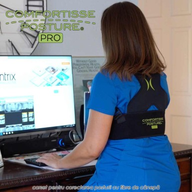 Comfortisse Posture Pro - corset pentru corectarea posturii cu fibre de canepa Comfortisse Posture Pro - corset pentru corectarea posturii cu fibre de canepa