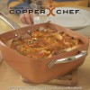 Copper Chef Original - tigaie patrata adanca multifunctionala, antiaderenta, acoperita cu ceramica de calitate, set 4 piese