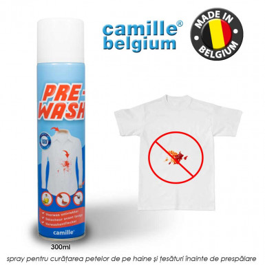 Camille Pre-Wash Spray 300ml - spray pentru curatarea petelor de pe haine si tesaturi inainte de prespalare