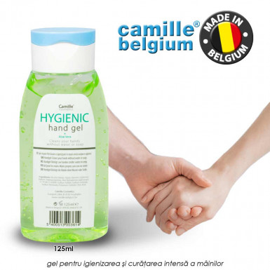 Camille Hygienic Hand Gel 125ml - gel pentru igienizarea si curatarea intensa a mainilor