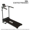 Gymform Slim Fold - banda de alergare electrica, pliabila, cu monitor LCD si cheie de siguranta