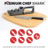 Premium Chef Shark - ascutitor pentru cutite, foarfece si alte ustensile cu lama din bucatarie