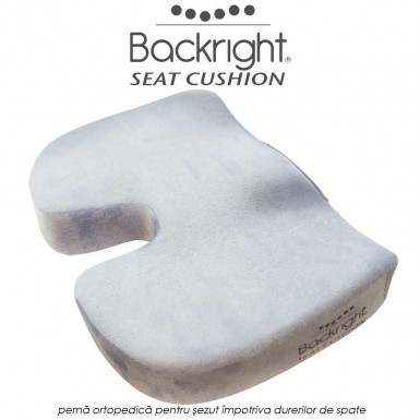Backright Seat Cushion - perna ortopedica pentru sezut impotriva durerilor de spate