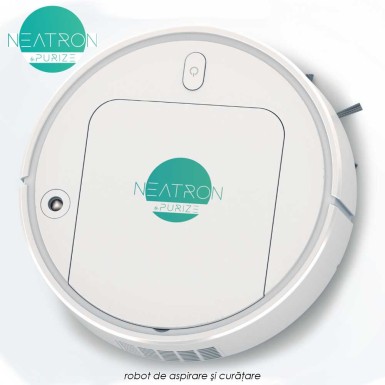 Neatron - robot de aspirare si curatare cu functie de umidificare a aerului si lumina UV Neatron - robot de aspirare si curatare cu functie de umidificare a aerului si lumina UV