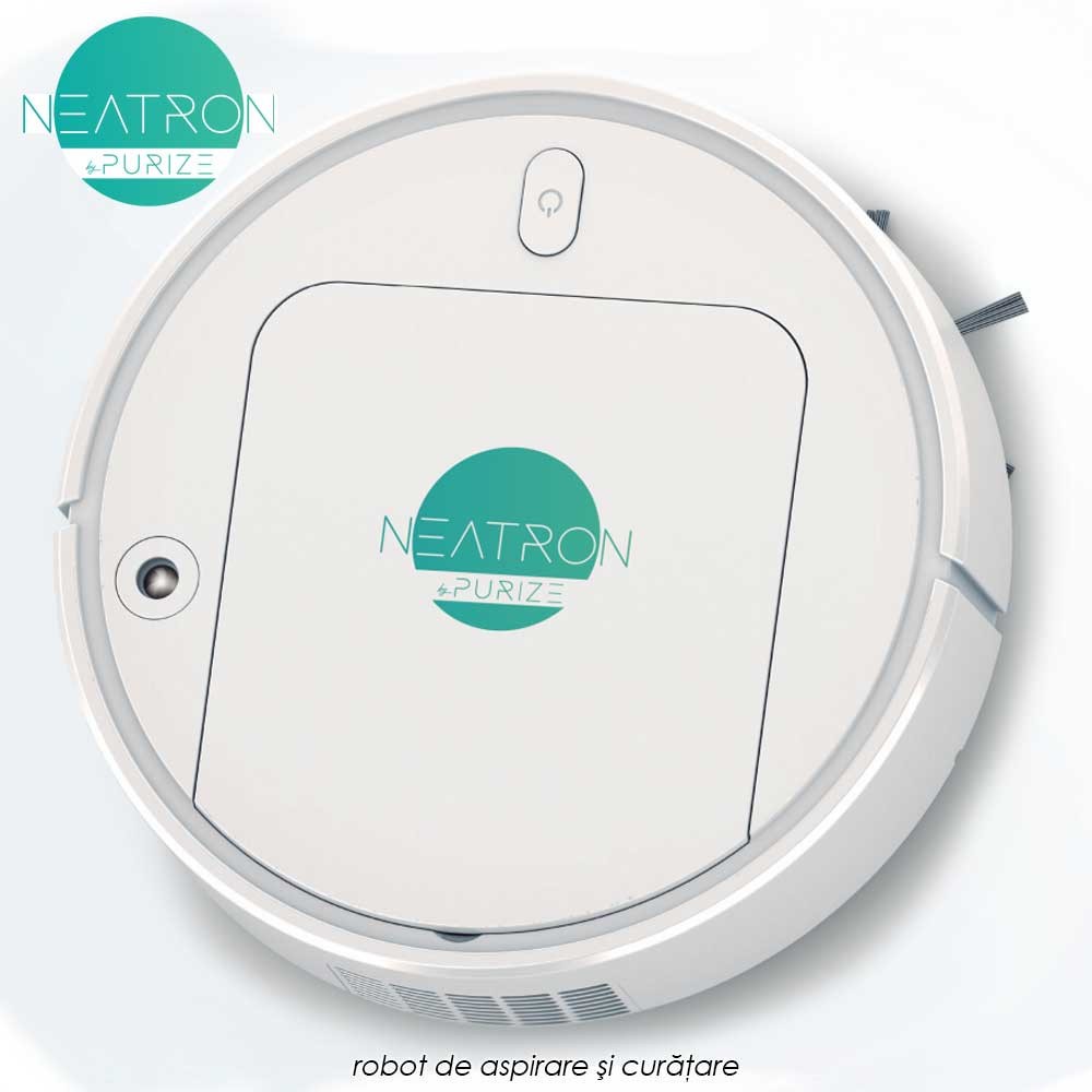 Neatron - robot de aspirare si curatare cu functie de umidificare a aerului si lumina UV