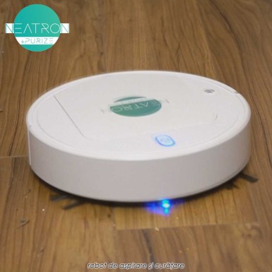 Neatron - robot de aspirare si curatare cu functie de umidificare a aerului si lumina UV Neatron - robot de aspirare si curatare cu functie de umidificare a aerului si lumina UV