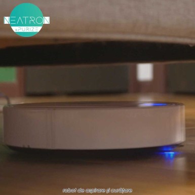 Neatron - robot de aspirare si curatare cu functie de umidificare a aerului si lumina UV Neatron - robot de aspirare si curatare cu functie de umidificare a aerului si lumina UV