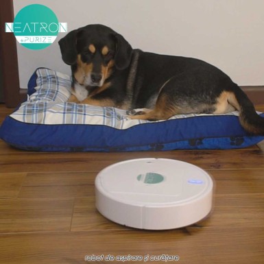 Neatron - robot de aspirare si curatare cu functie de umidificare a aerului si lumina UV Neatron - robot de aspirare si curatare cu functie de umidificare a aerului si lumina UV