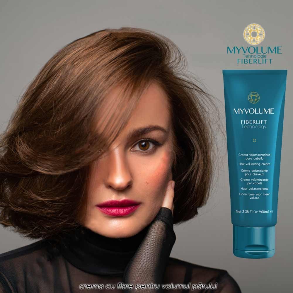 MyVolume - crema cu fibre pentru volumul parului