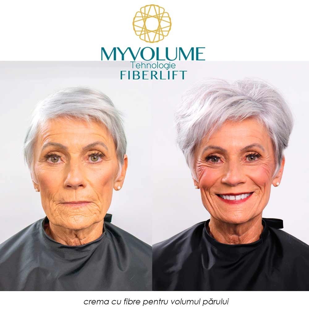 MyVolume - crema cu fibre pentru volumul parului