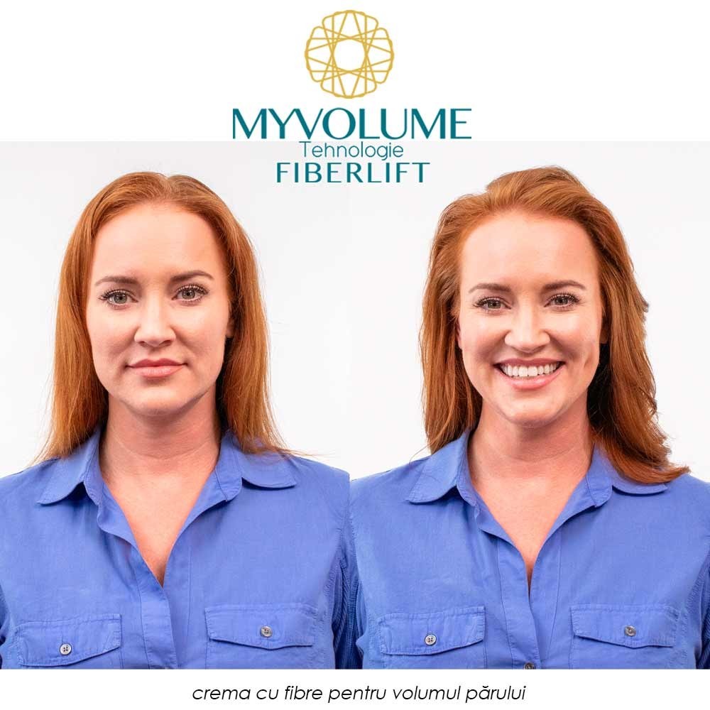 MyVolume - crema cu fibre pentru volumul parului