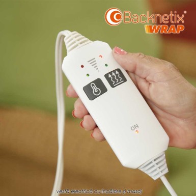 Backnetix Wrap - vesta electrica cu incalzire si masaj Backnetix Wrap - vesta electrica cu incalzire si masaj