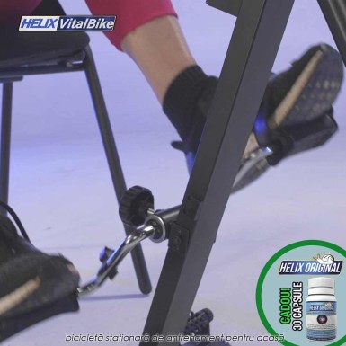 Helix VitalBike - bicicleta stationara pentru antrenament acasa + cadou capsule Helix Original