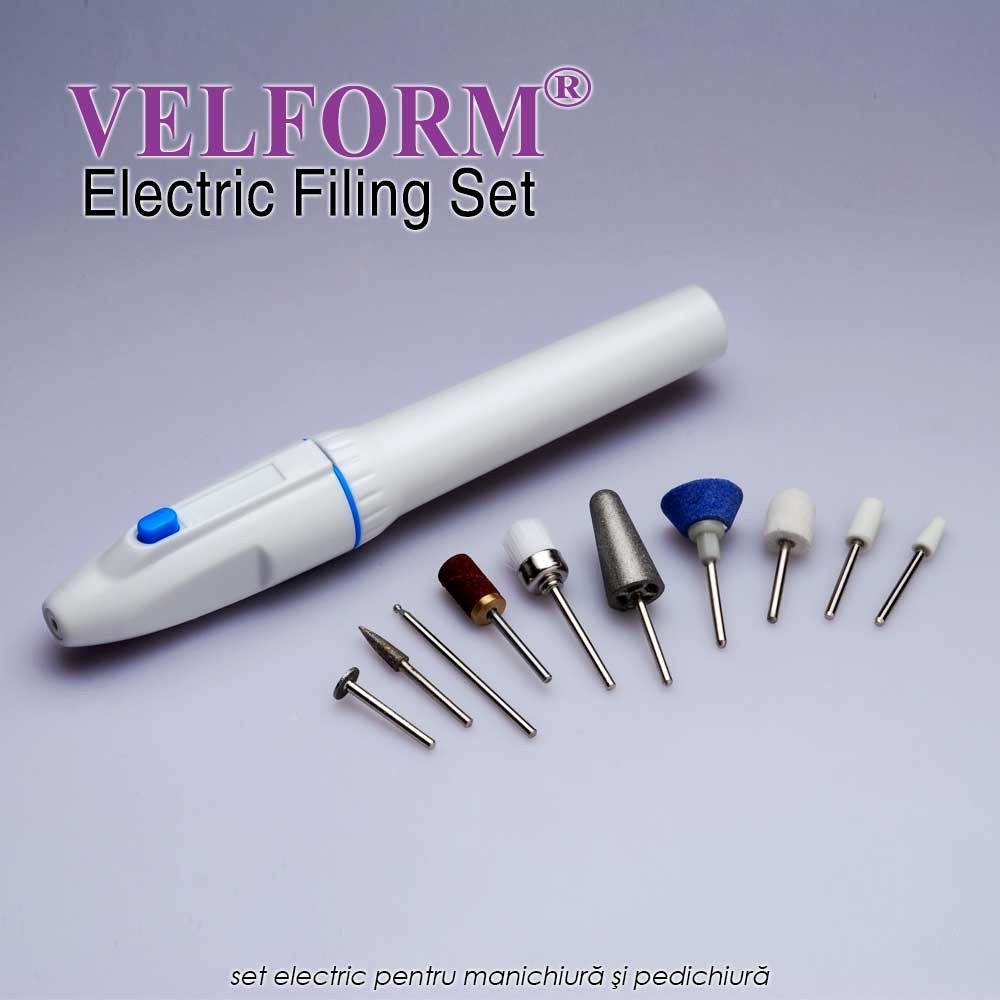 Electric Filling Set - set electric pentru manichiura si pedichiura