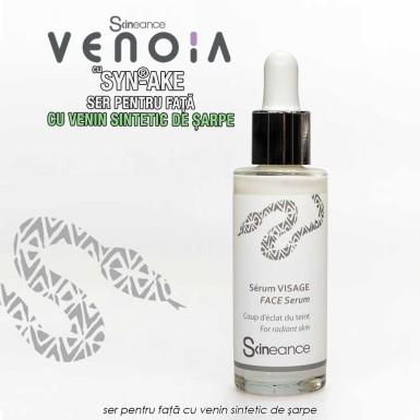 Venoia Syn-Ake Face Serum - ser pentru fata cu venin sintetic de sarpe