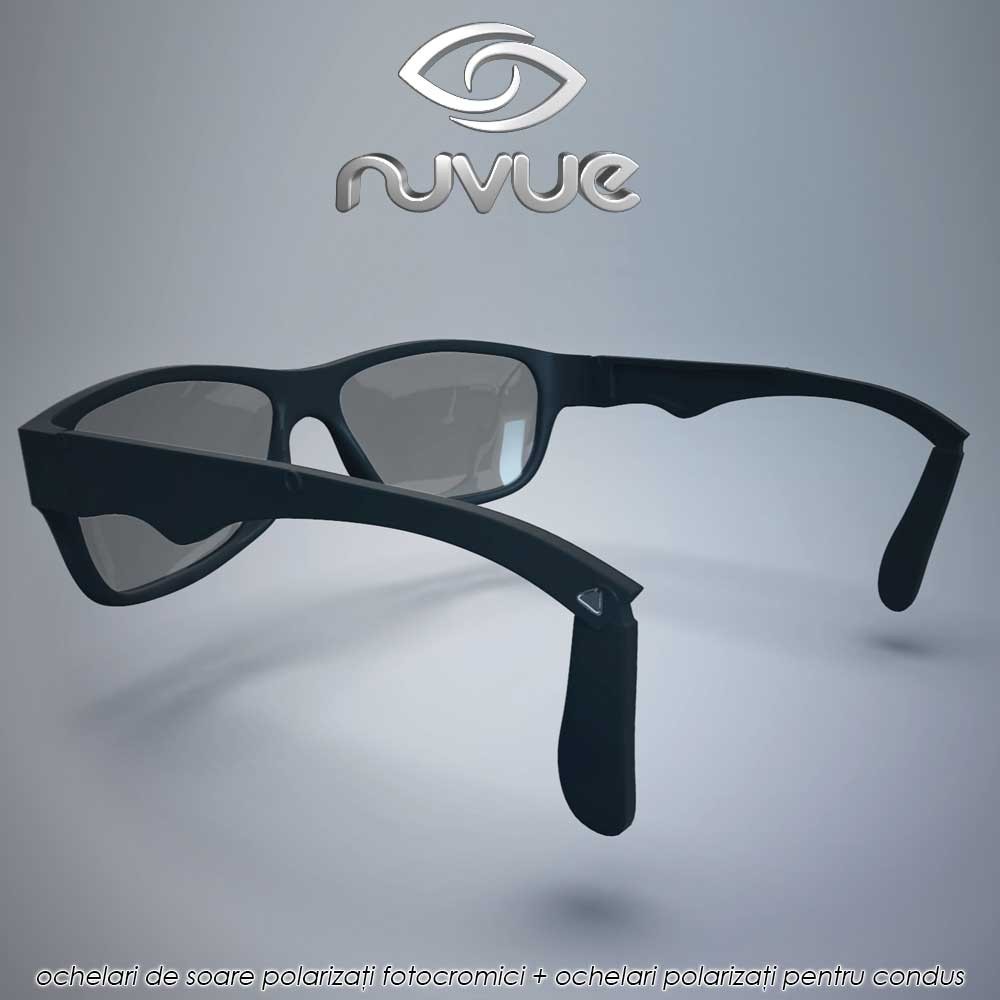 NuVue - ochelari polarizati fotocromici + ochelari polarizati pentru condus