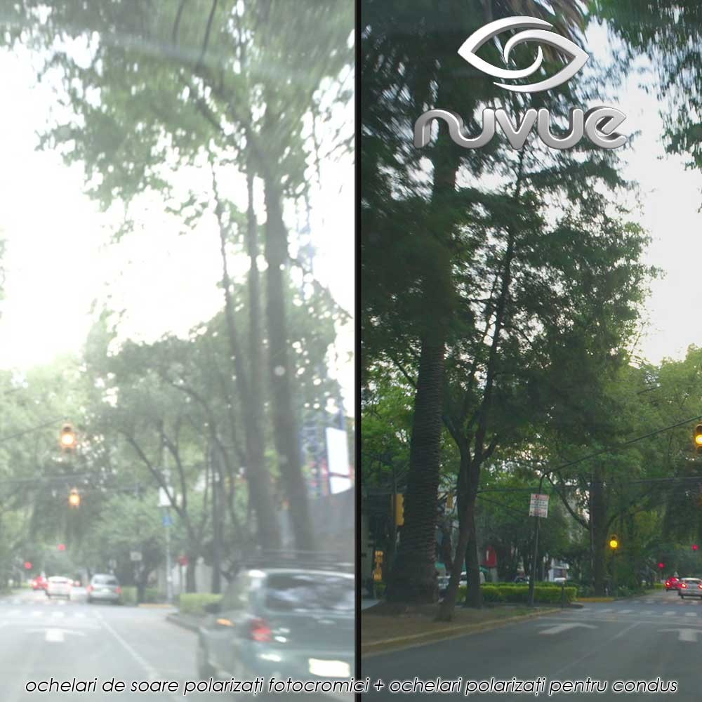 NuVue - ochelari polarizati fotocromici + ochelari polarizati pentru condus