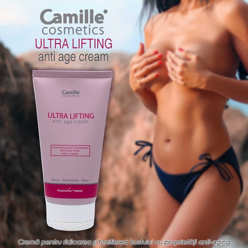Camille Ultra Lifting - crema pentru ridicare si tonifierea bustului cu proprietati anti-aging Camille Ultra Lifting - crema pentru ridicare si tonifierea bustului cu proprietati anti-aging