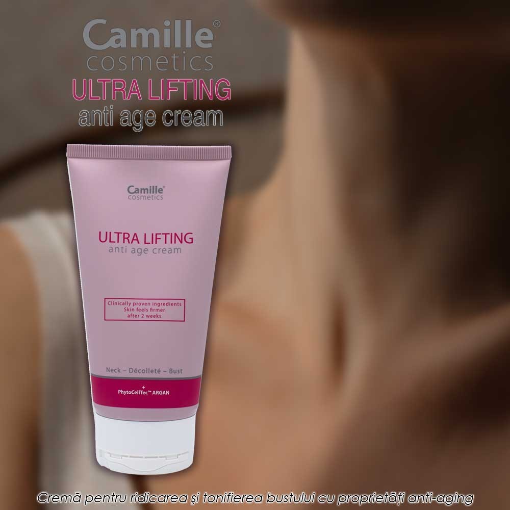 Camille Ultra Lifting - crema pentru ridicare si tonifierea bustului cu proprietati anti-aging Camille Ultra Lifting - crema pentru ridicare si tonifierea bustului cu proprietati anti-aging