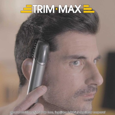 Trim-Max - aparat multifunctional de tuns, ingrijirea barbii si depilator corporal Trim-Max - aparat multifunctional de tuns, ingrijirea barbii si depilator corporal