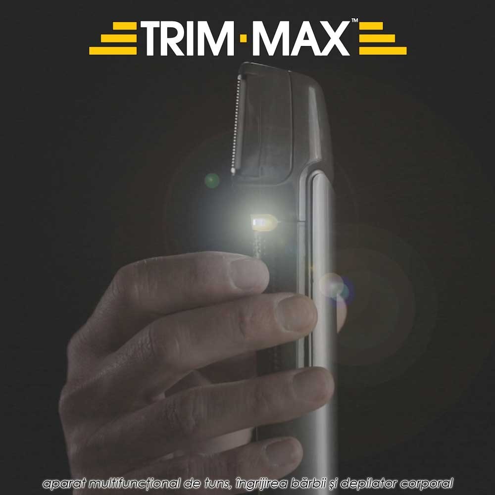 Trim-Max - aparat multifunctional de tuns, ingrijirea barbii si depilator corporal