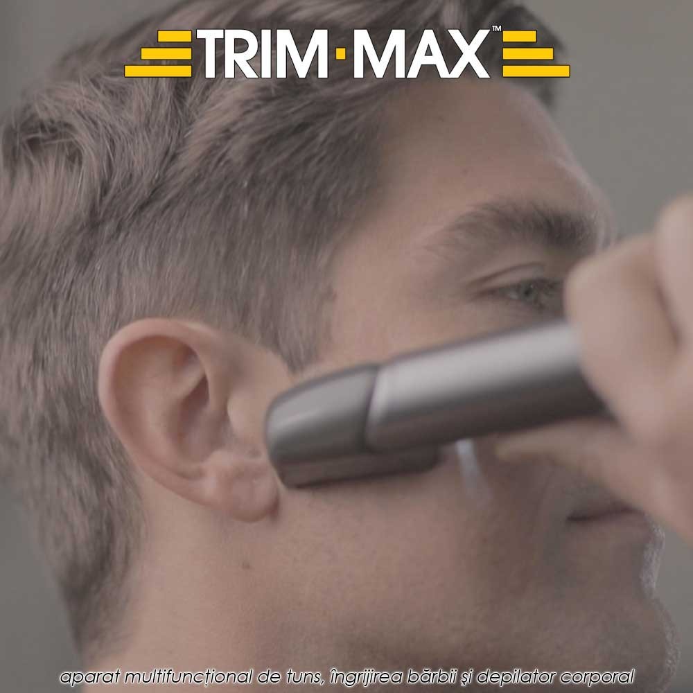 Trim-Max - aparat multifunctional de tuns, ingrijirea barbii si depilator corporal