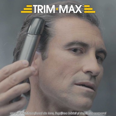 Trim-Max - aparat multifunctional de tuns, ingrijirea barbii si depilator corporal Trim-Max - aparat multifunctional de tuns, ingrijirea barbii si depilator corporal