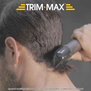 Trim-Max - aparat multifunctional de tuns, ingrijirea barbii si depilator corporal Trim-Max - aparat multifunctional de tuns, ingrijirea barbii si depilator corporal