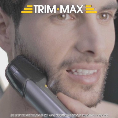 Trim-Max - aparat multifunctional de tuns, ingrijirea barbii si depilator corporal Trim-Max - aparat multifunctional de tuns, ingrijirea barbii si depilator corporal