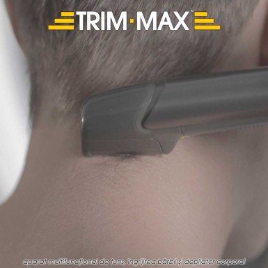 Trim-Max - aparat multifunctional de tuns, ingrijirea barbii si depilator corporal Trim-Max - aparat multifunctional de tuns, ingrijirea barbii si depilator corporal