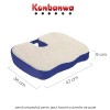 Konbanwa Soft Gel Seat - perna ortopedica pentru sezut impotriva durerilor de spate si a hemoroizilor Konbanwa Soft Gel Seat - perna ortopedica pentru sezut impotriva durerilor de spate si a hemoroizilor