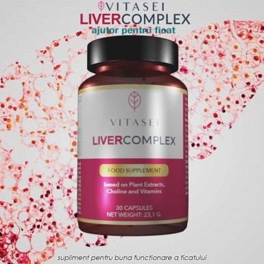 Vitasei Liver Complex - supliment pentru buna functionare a ficatului Vitasei Liver Complex - supliment pentru buna functionare a ficatului