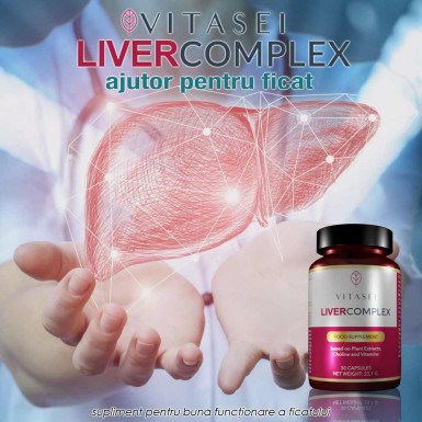 Vitasei Liver Complex - supliment pentru buna functionare a ficatului Vitasei Liver Complex - supliment pentru buna functionare a ficatului