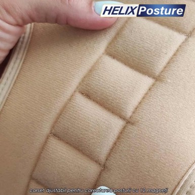 Helix Posture - corset pentru postura cu 12 magneti activi Helix Posture - corset pentru postura cu 12 magneti activi