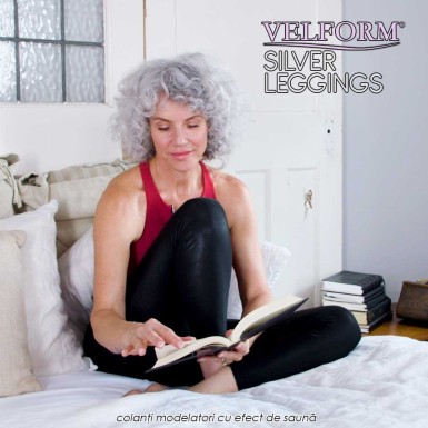 Velform Silver Leggings - colanti modelatori cu efect de sauna Velform Silver Leggings - colanti modelatori cu efect de sauna