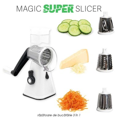 Magic Super Slicer - razatoare de bucatarie 3 in 1 Magic Super Slicer - razatoare de bucatarie 3 in 1
