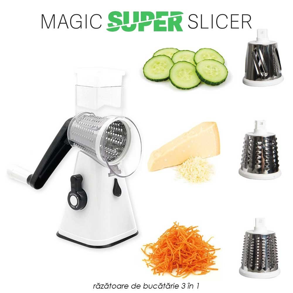Magic Super Slicer - razatoare de bucatarie 3 in 1