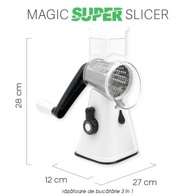 Magic Super Slicer - razatoare de bucatarie 3 in 1 Magic Super Slicer - razatoare de bucatarie 3 in 1