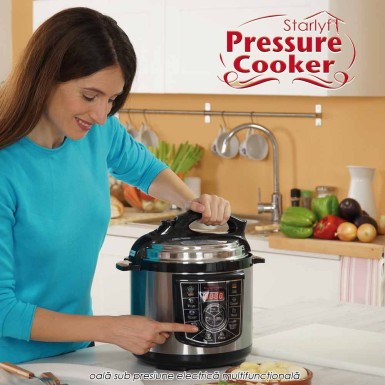 Starlyf Pressure Cooker - oala sub presiune electrica multifunctionala Starlyf Pressure Cooker - oala sub presiune electrica multifunctionala